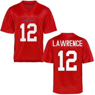 Key Lawrence Replica Youth Ole Miss Rebels Cardinal Football Jersey