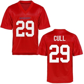 Nick Cull Game Youth Ole Miss Rebels Cardinal Football Jersey