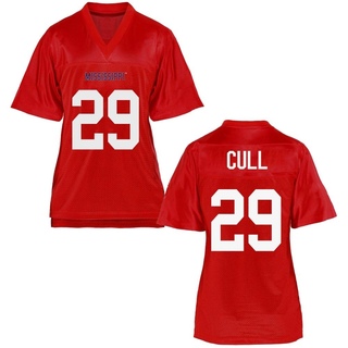 Nick Cull Replica Women's Ole Miss Rebels Cardinal Football Jersey