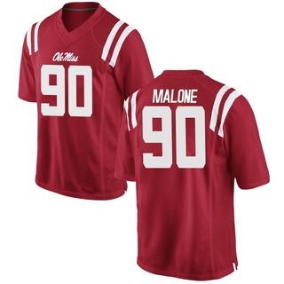 Tywone Malone Replica Red Youth Ole Miss Rebels Football Jersey